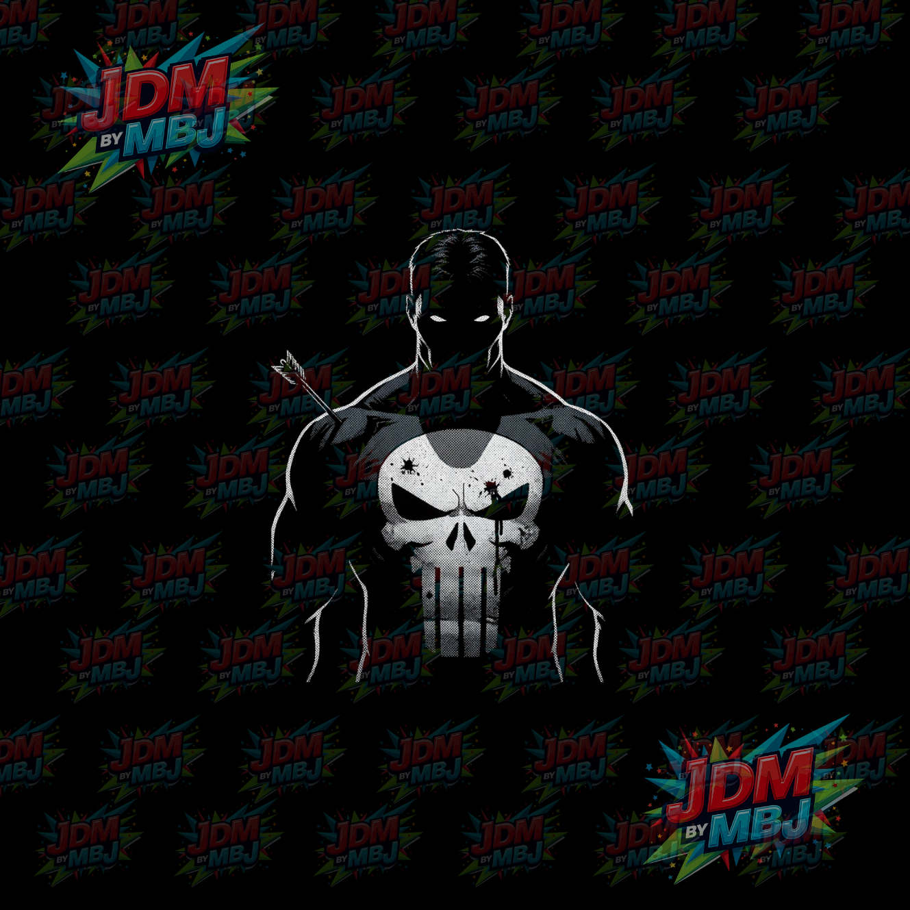 Iron On - Marvel/DC Halftone DTF