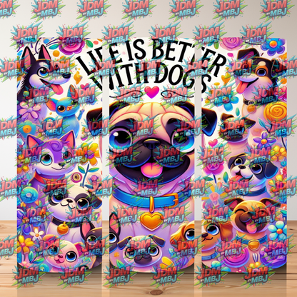 Inspirado en las impresiones de sublimación de mascotas.