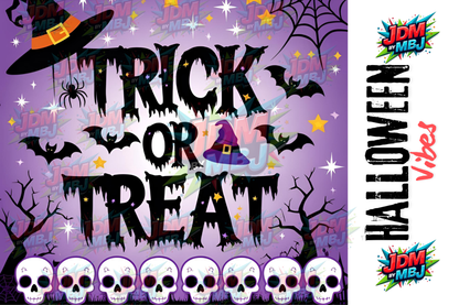 Inspirado en las impresiones de sublimación de Halloween