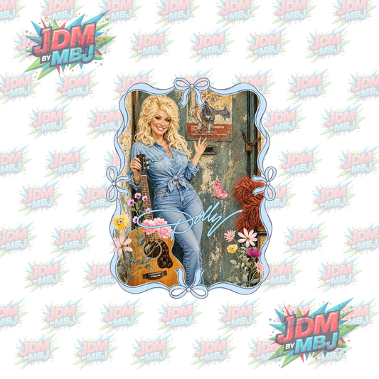 Iron On - Dolly Parton DTF