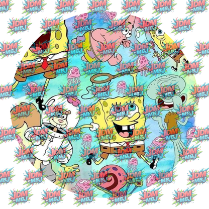 Car Coaster Sublimation Prints (8 to a page)