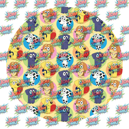 Car Coaster Sublimation Prints (8 to a page)