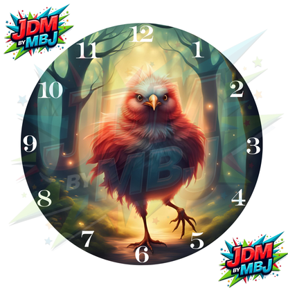 Impresiones de sublimación de relojes de 8 pulgadas (20 cm x 20 cm) - Inspirados en Angry Birds