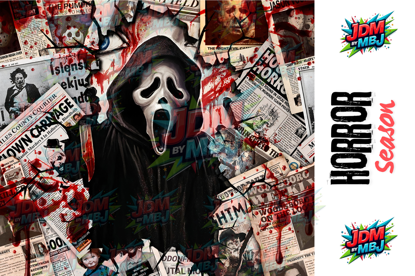 Inspirado en el terror [Volumen 1] Impresiones por sublimación