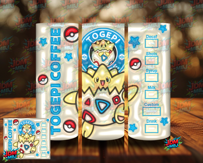 Bubble Style "Coffee" Sublimation Prints