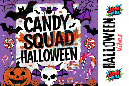 Inspirado en las impresiones de sublimación de Halloween