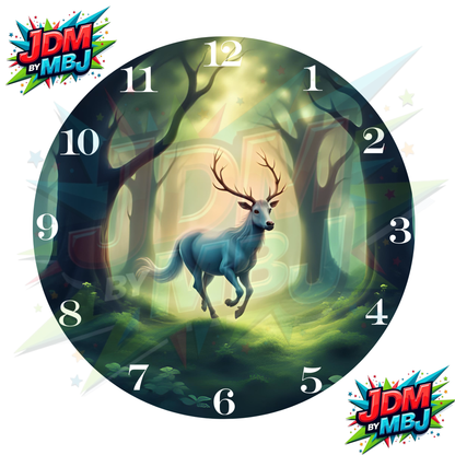 Impresiones de sublimación de relojes de 8 pulgadas (20 cm x 20 cm) - Inspiradas en animales