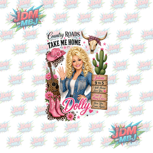 Iron On - Dolly Parton DTF