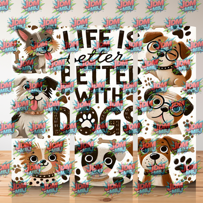 Inspirado en las impresiones de sublimación de mascotas.