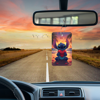 Inspired by Stitch Car Air Freshener Sublimation Prints