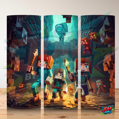 Inspirado en las impresiones de sublimación de MineCraft