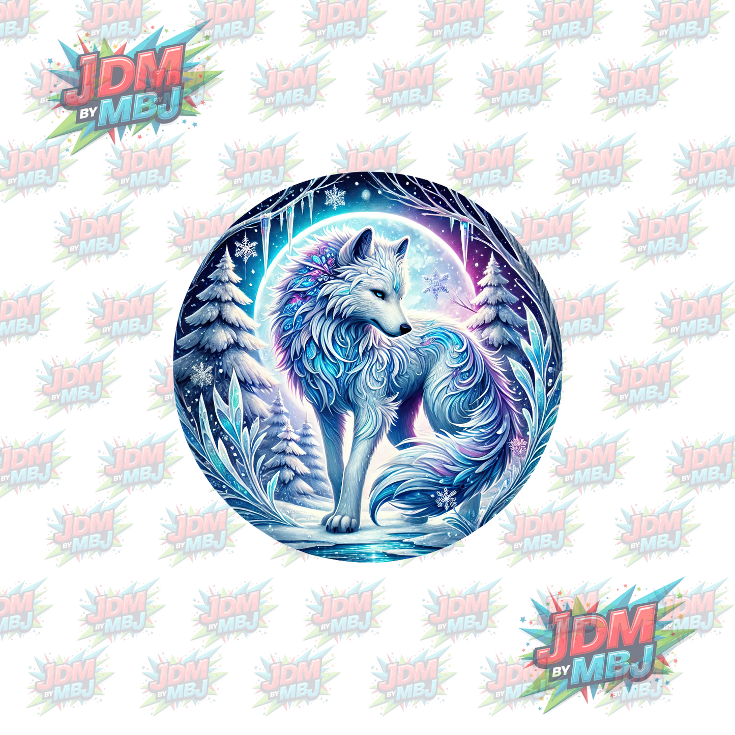 熨燙 - Mystery Wolf 的 DTF 25 厘米