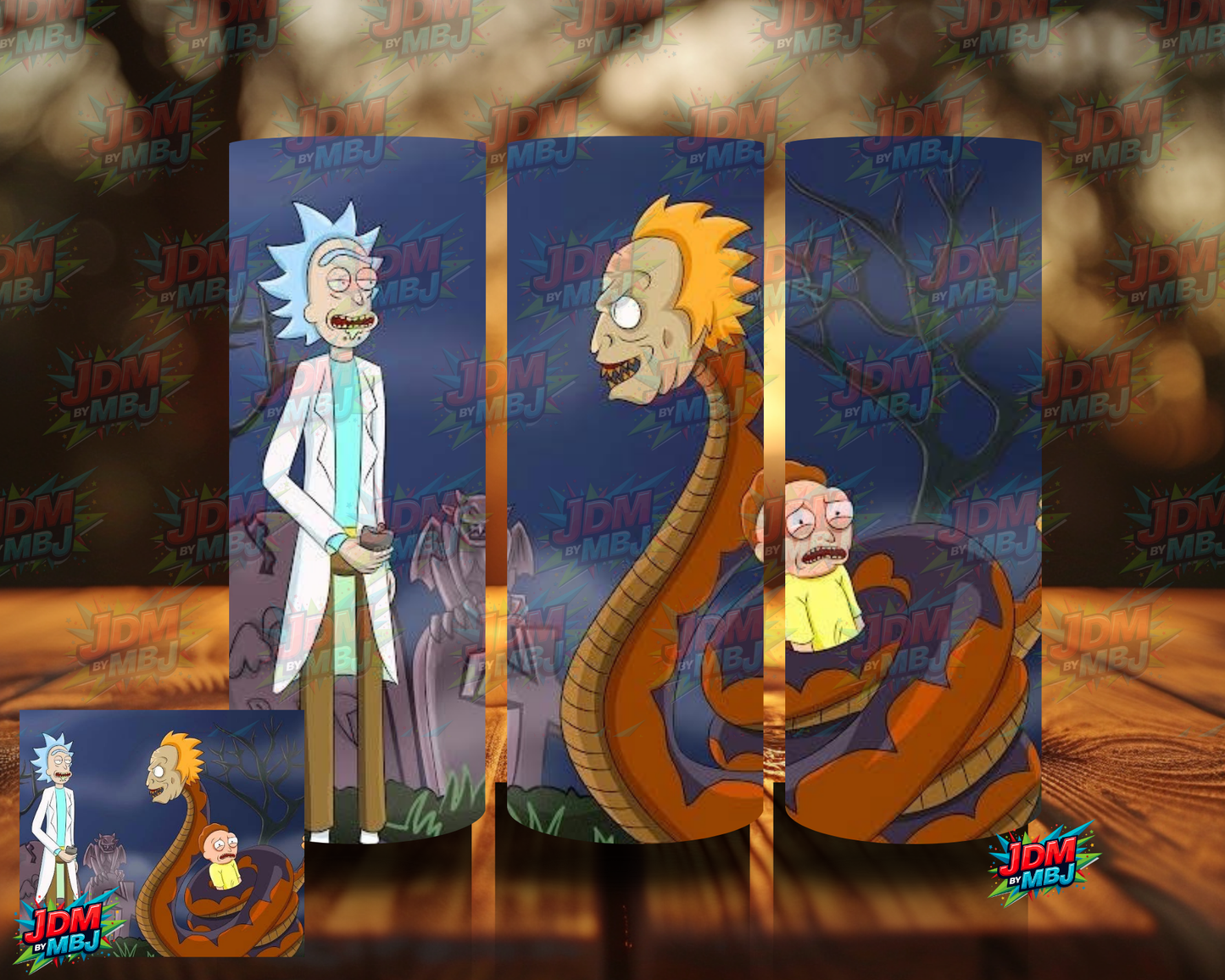 Inspired by Rick & Morty Sublimation Prints