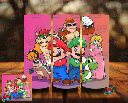 Inspired by Super Mario Sublimation Prints