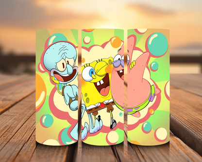 Inspired by Sponge Bob Square Pants Sublimation Prints
