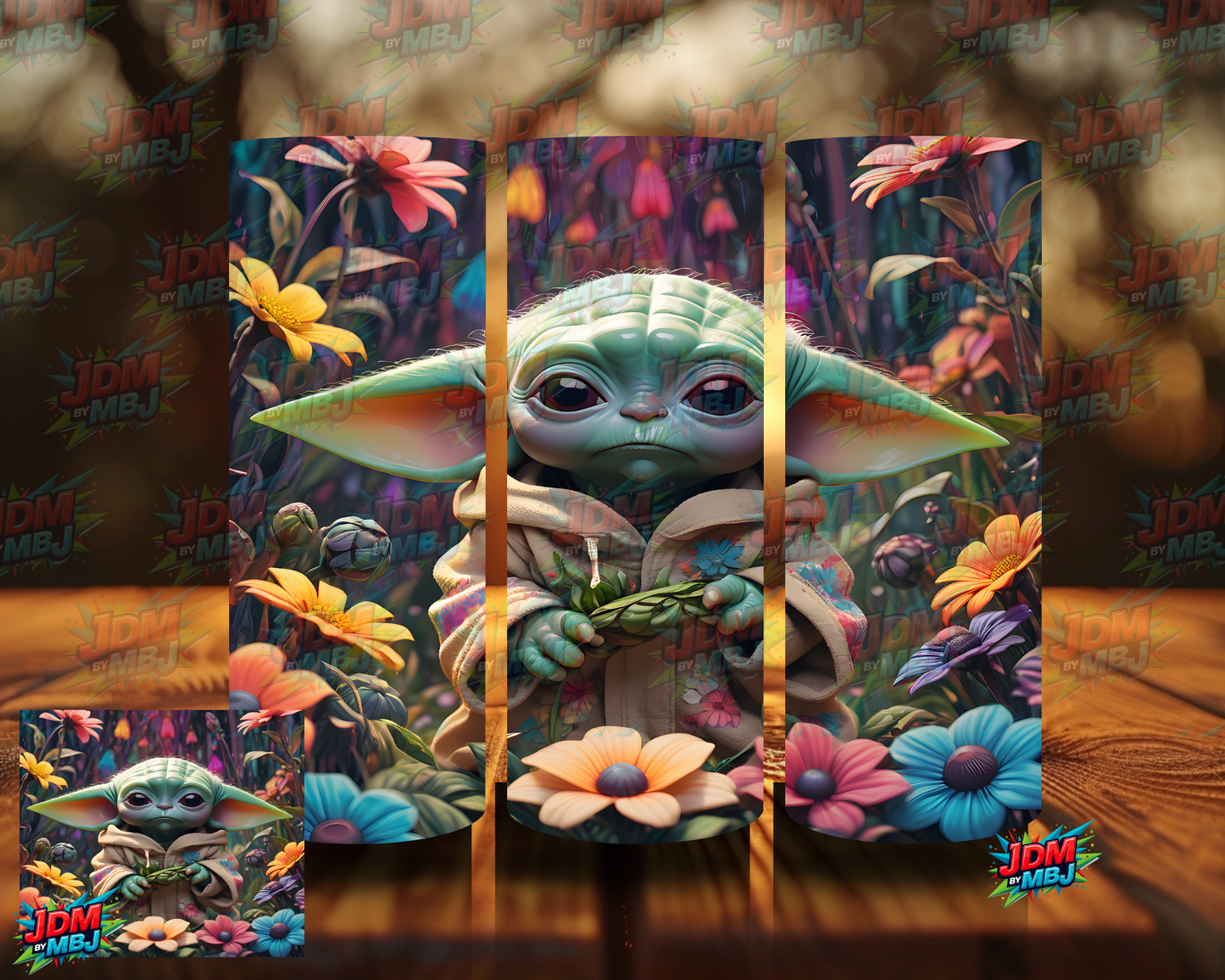 Inspired by Yoda Sublimation Prints