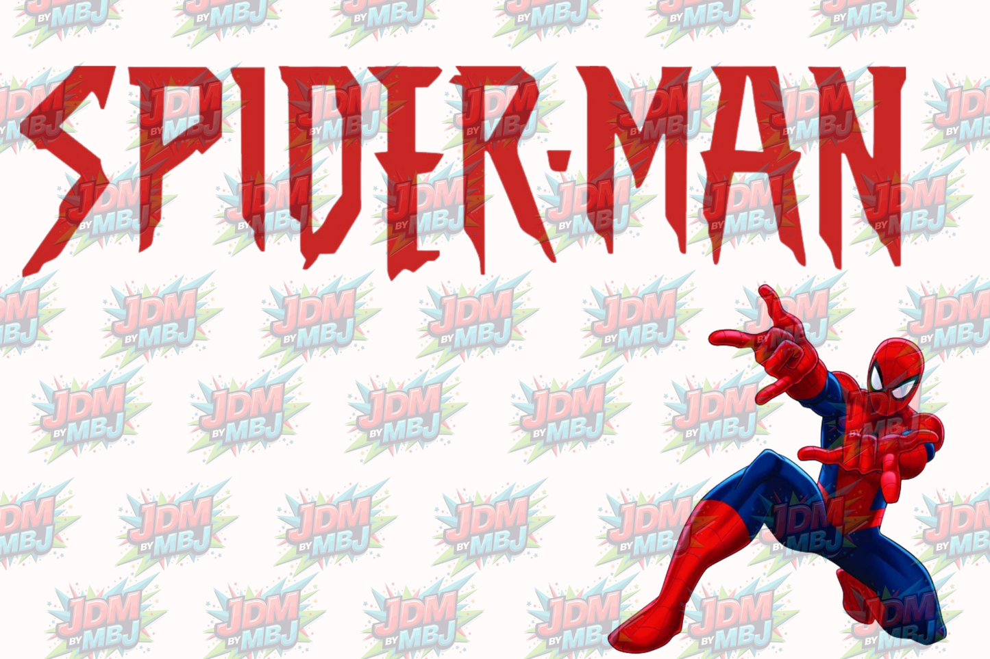 Spiderman "Red" -  UV Wrap