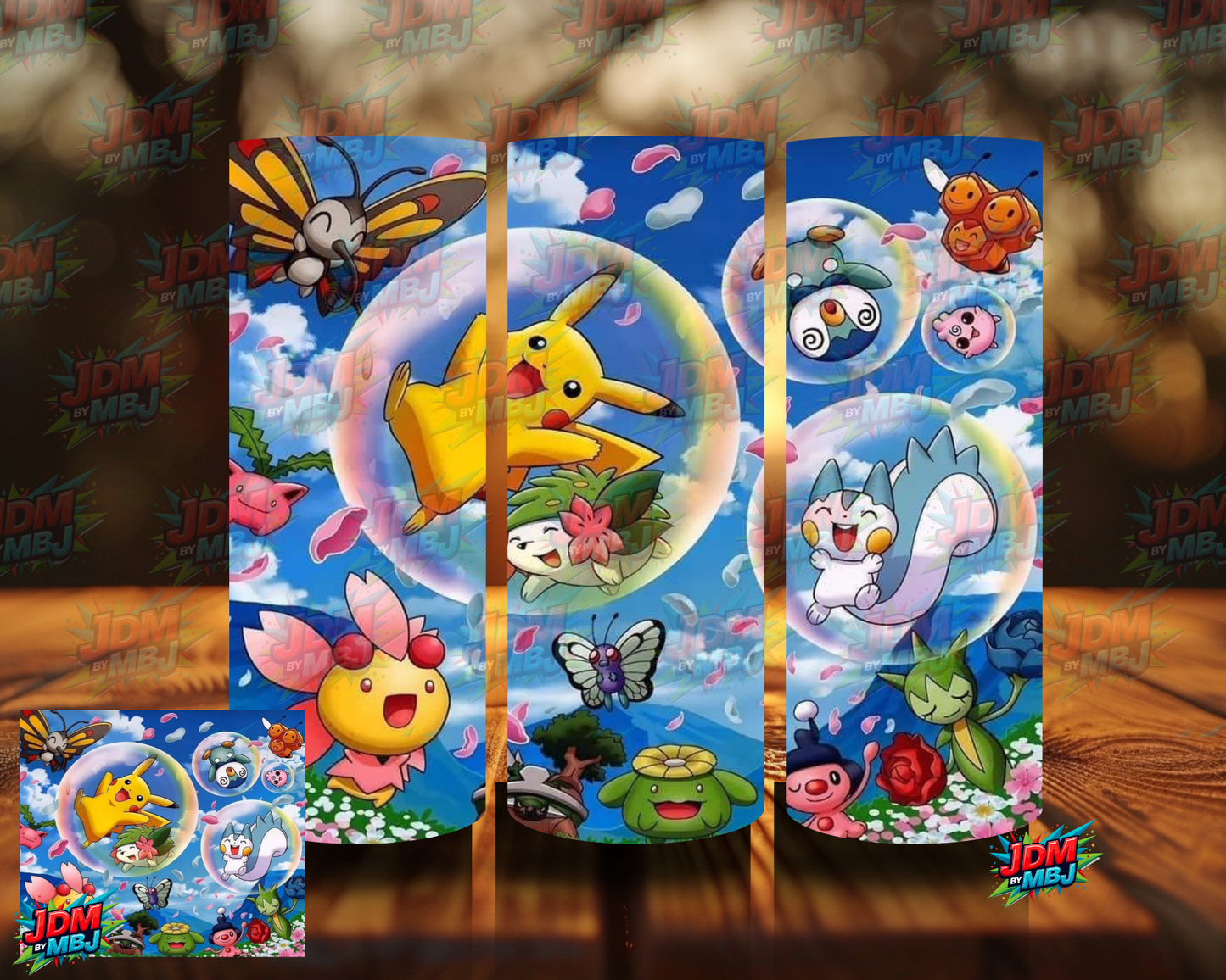 Inspired by Pokémon Sublimation Prints