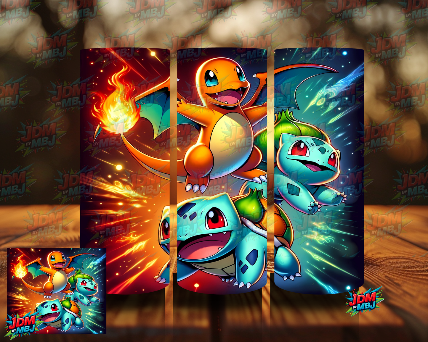 Inspired by Pokémon Sublimation Prints