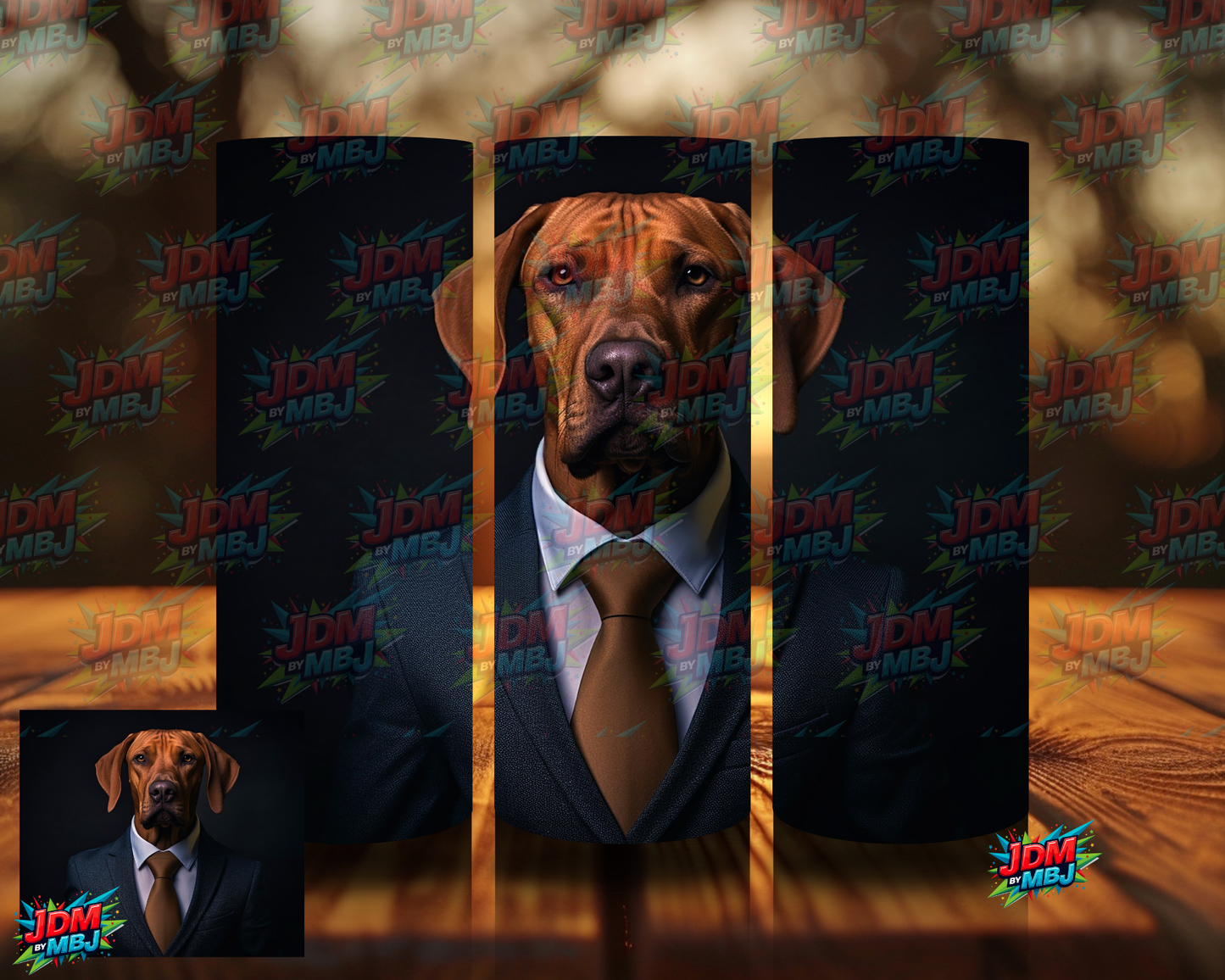 Dog's in Suit Sublimation Prints
