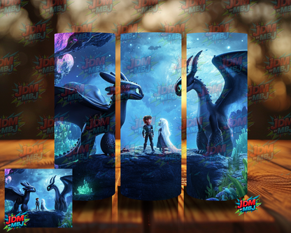 Inspired by Toothless Sublimation Prints