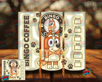 Bubble Style "Coffee" Sublimation Prints