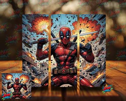 Inspired by Dead Pool Sublimation Prints