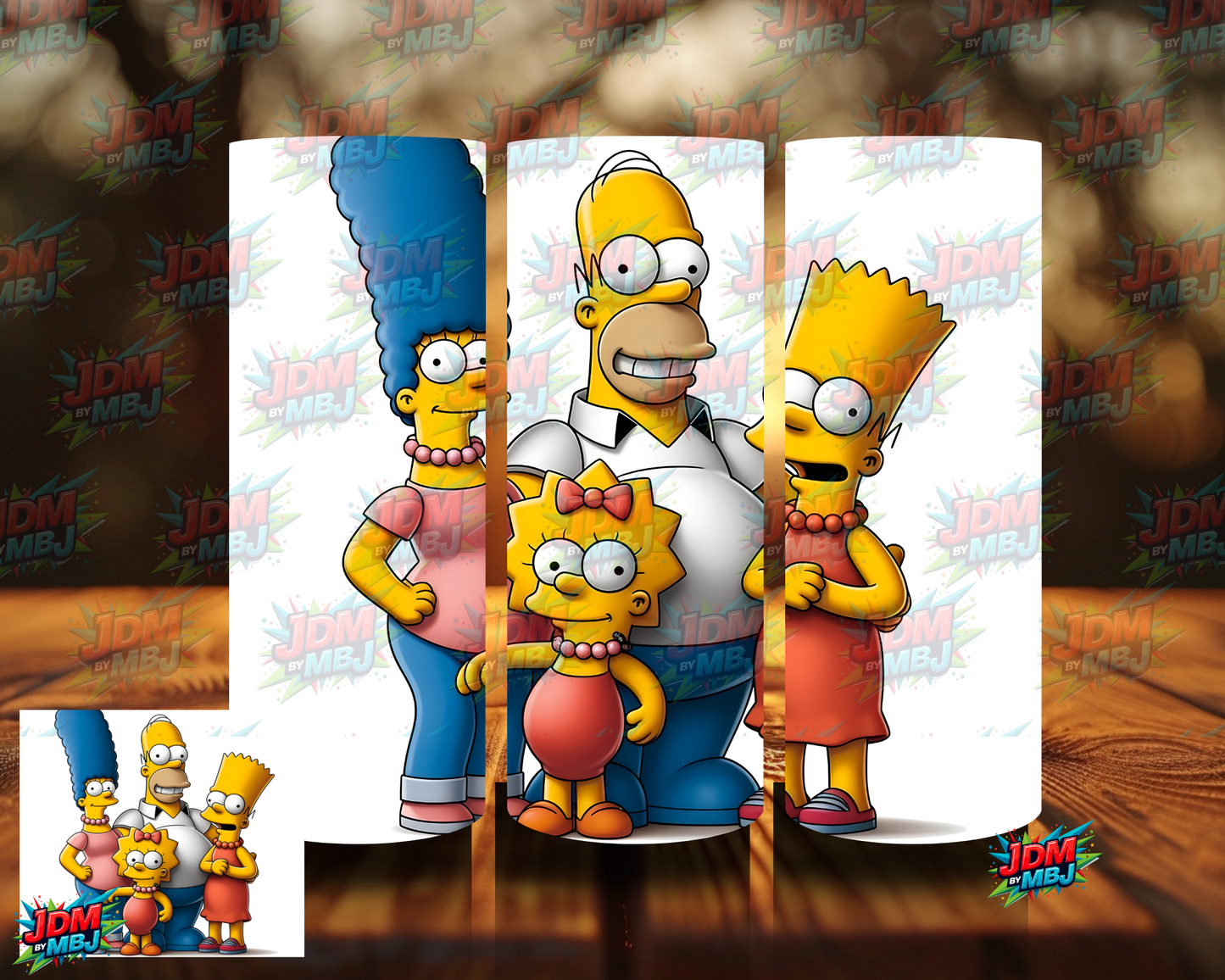 Inspired by The Simpson Sublimation Prints