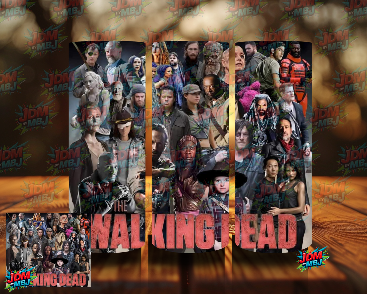 Inspired by Walking Dead Sublimation Prints