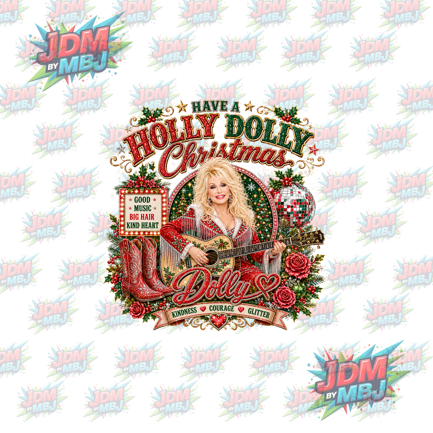 Iron On - Dolly Parton DTF