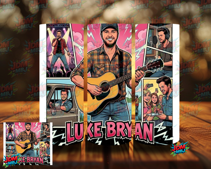 Inspired by Music Artist Cartoon Sublimation Prints