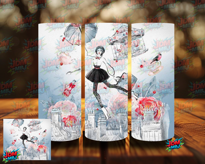Inspired by Mary Poppins Sublimation Prints