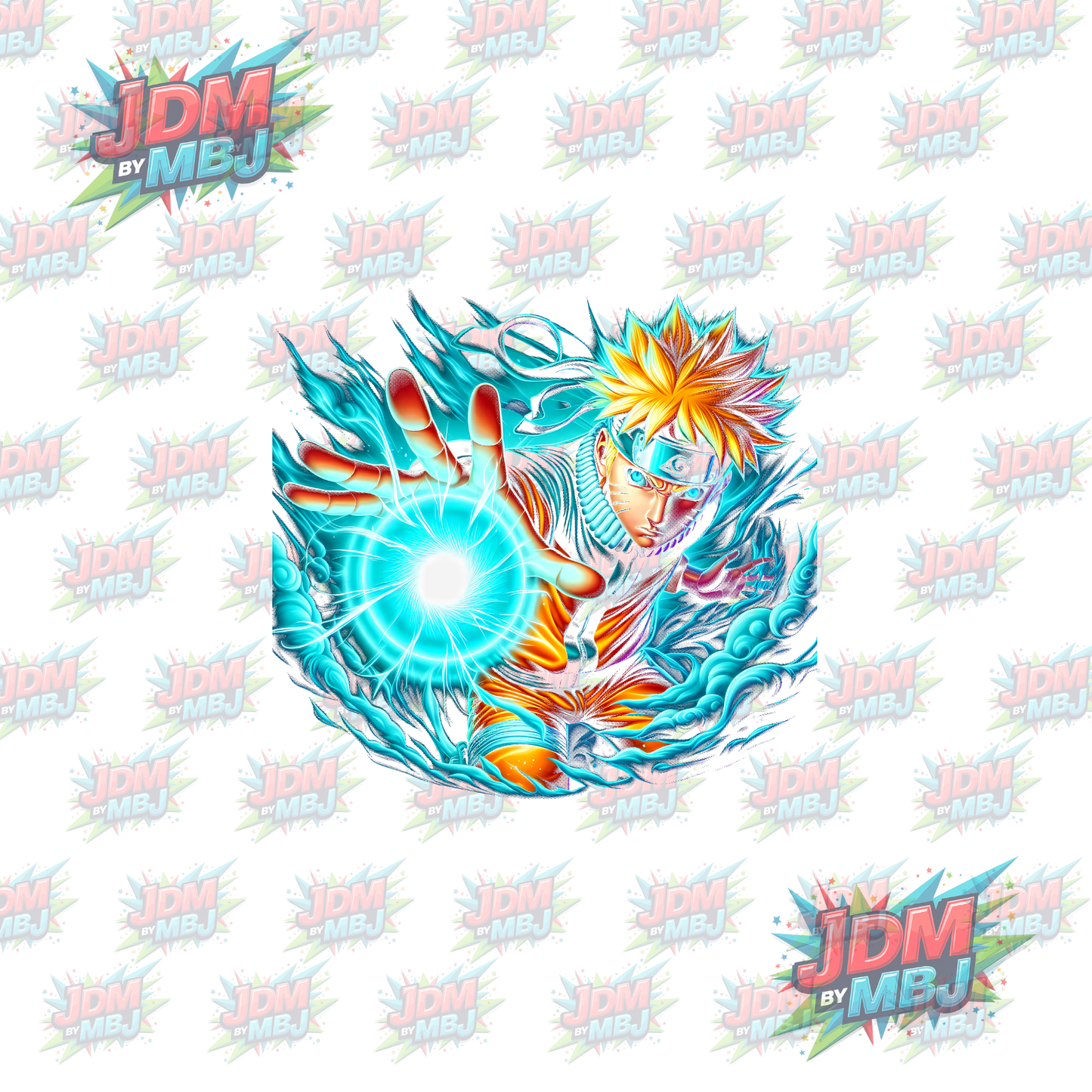 Iron On - Naruto 'Halftone' DTF