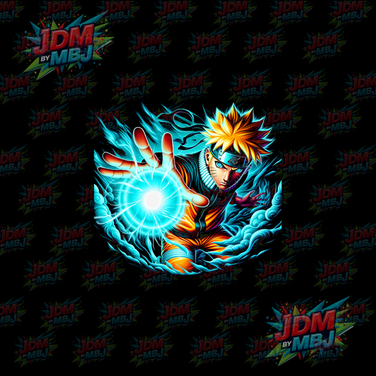 Iron On - Naruto 'Halftone' DTF