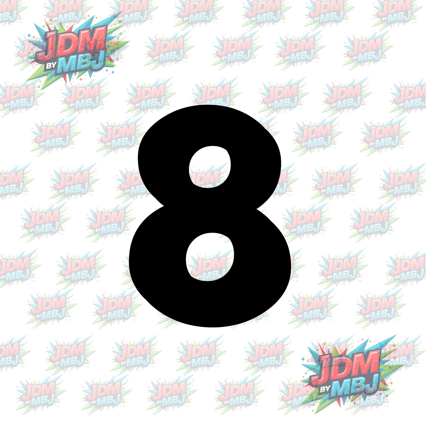 Iron On - Jersey Numbers DTF