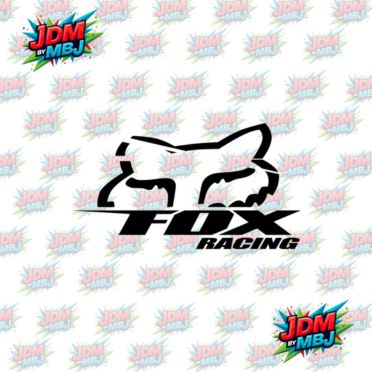 Iron On - Fox Racing Brand Inspired DTF 20cm