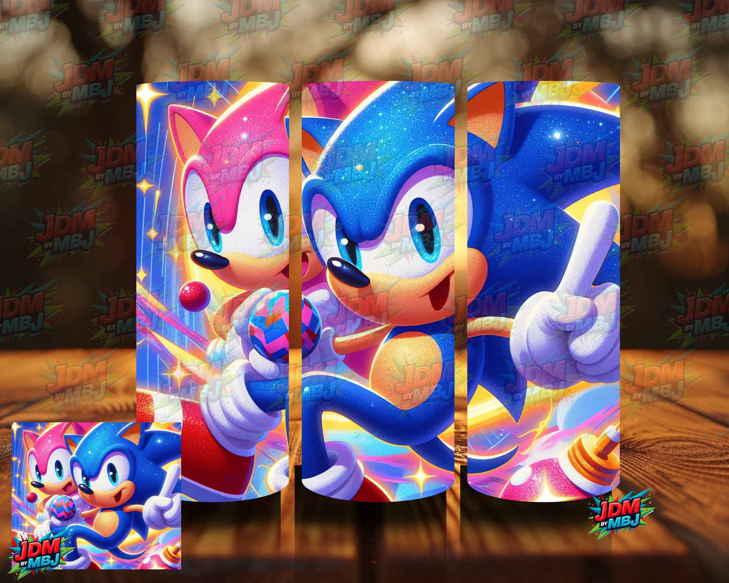 Inspired by Sonic The Hedgehog Sublimation Prints