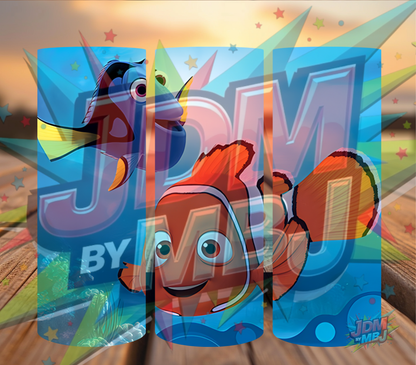 Inspirado en las impresiones de sublimación de Buscando a Nemo