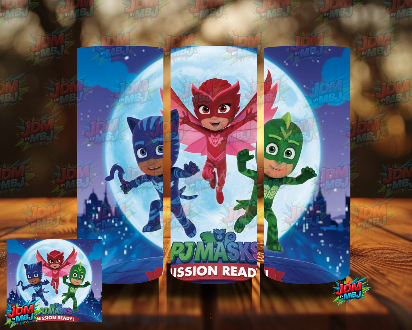 Inspired by PJ Mask Sublimation Prints
