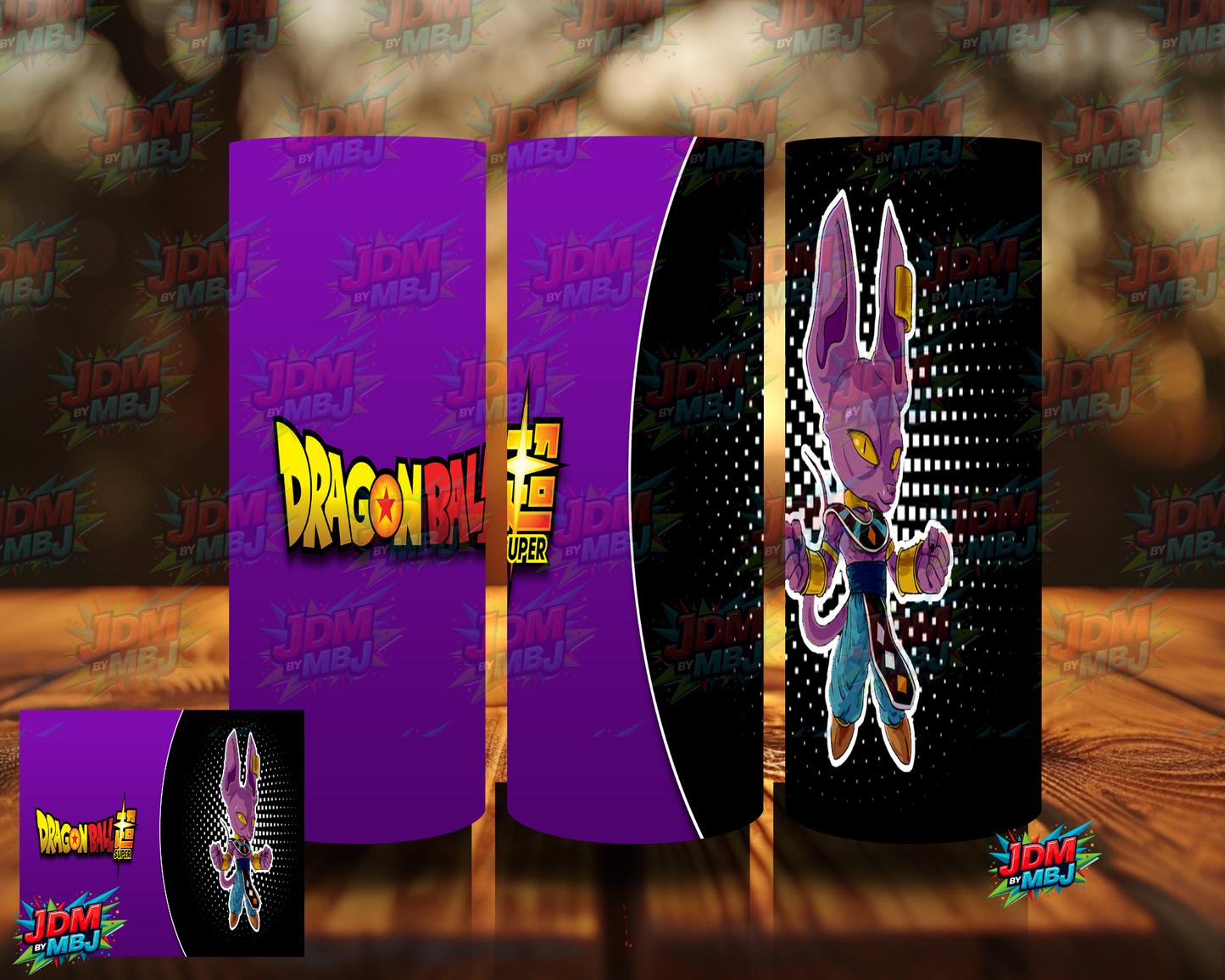 Inspired by Dragon Ball Z Sublimation Prints