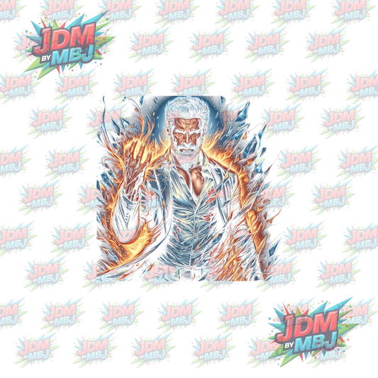 Iron On - Superhero Halftone DTF