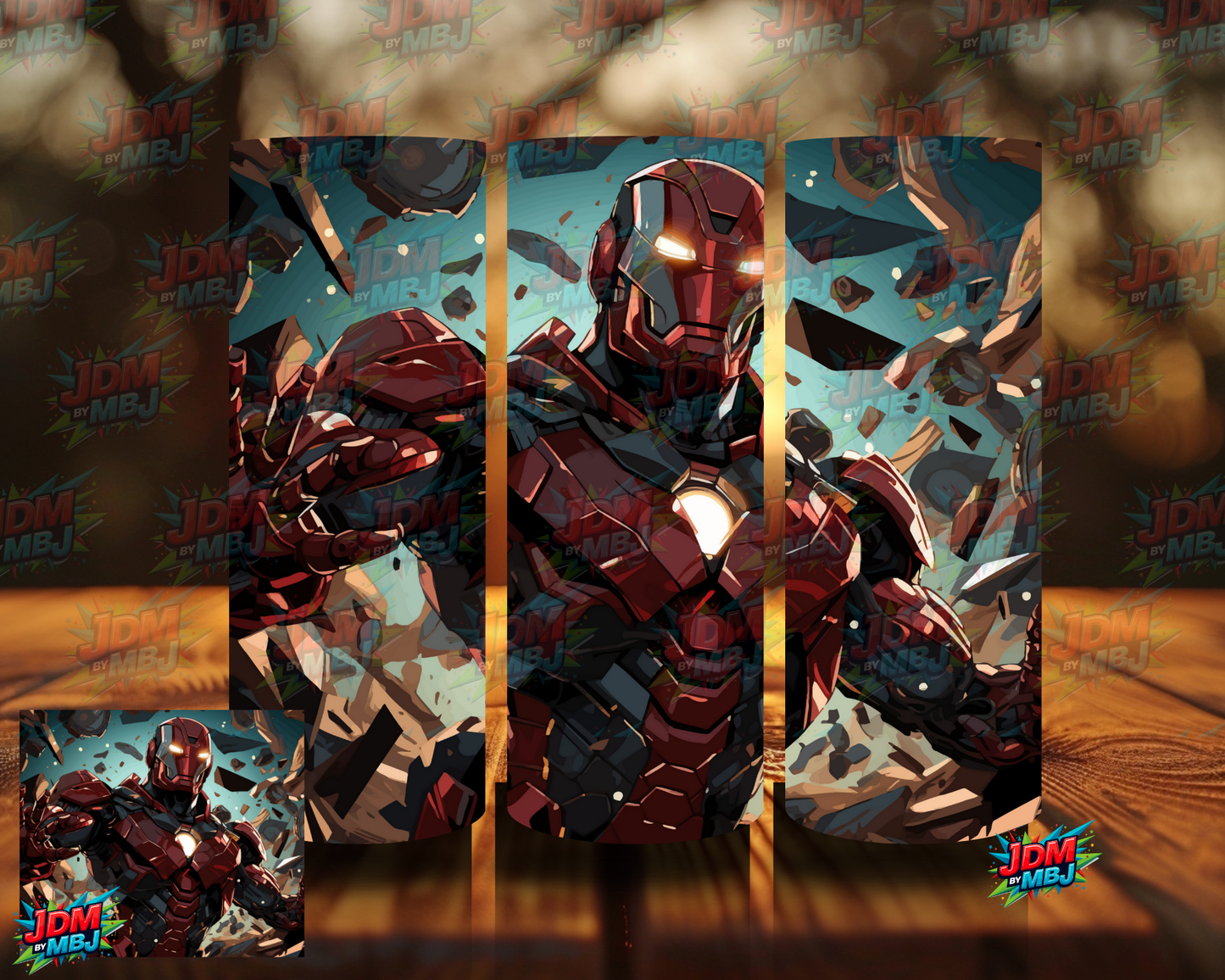 Inspired by Iron Man Sublimation Prints