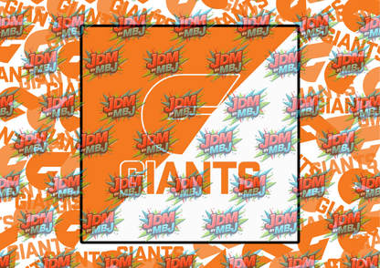 AFL Cutting Board Sublimation Prints