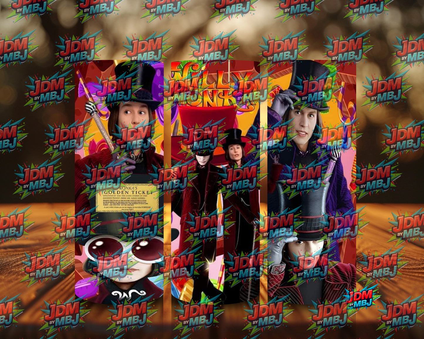 Inspired by Johnny Deep Sublimation Prints