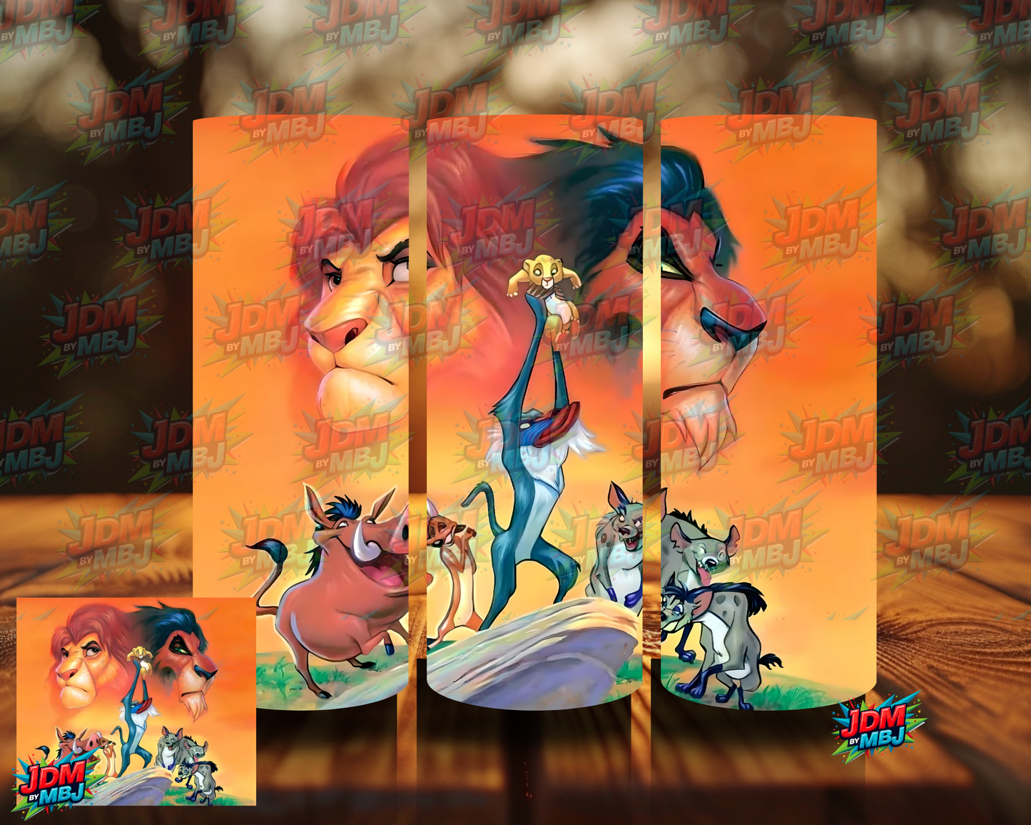 Inspired by The Lion King Sublimation Prints