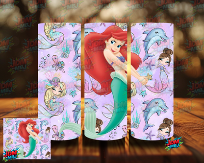 Inspired by The Little Mermaid Sublimation Prints