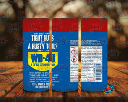 Inspired by WD-40 Sublimation Prints