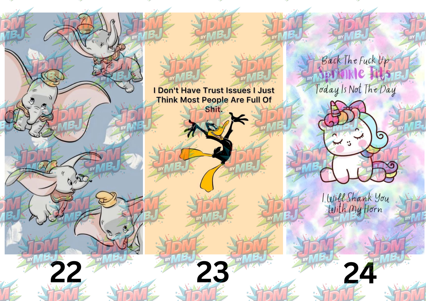 Phone Case Sublimation Prints