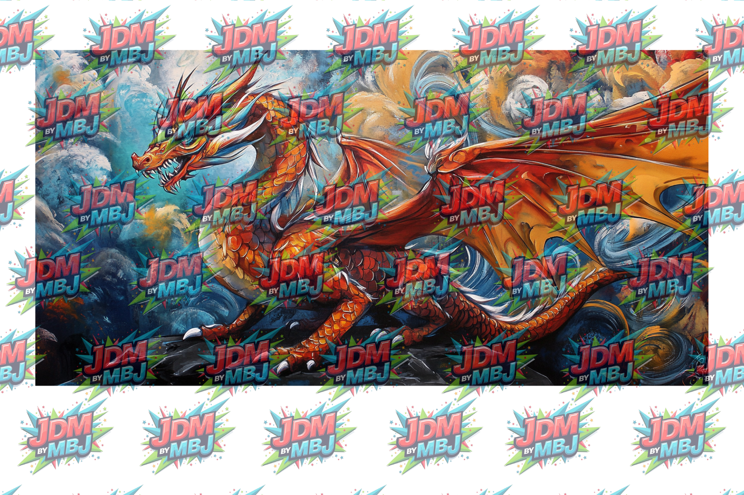Inspired by Dragons Sublimation Prints