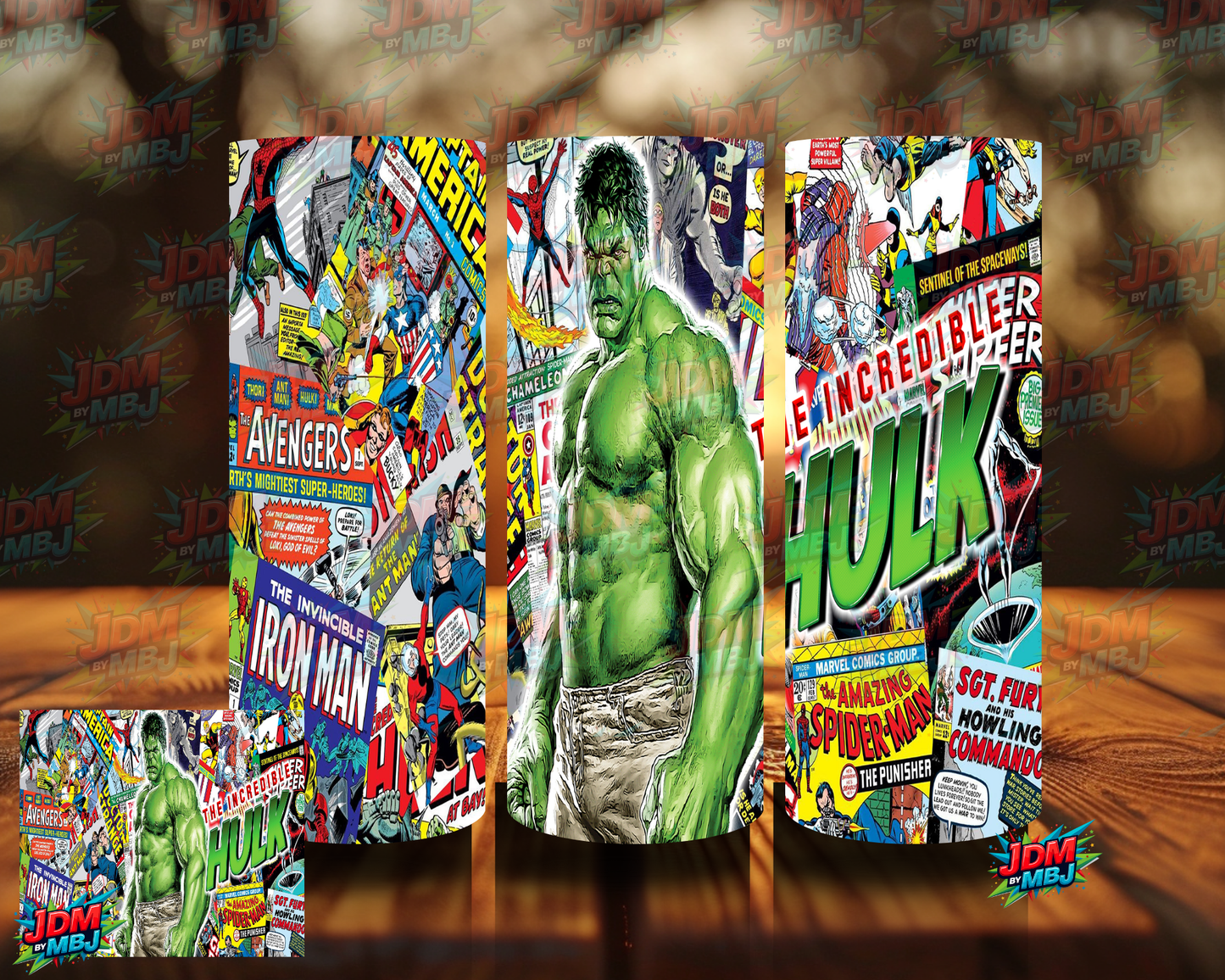Inspired by Hulk Sublimation Prints